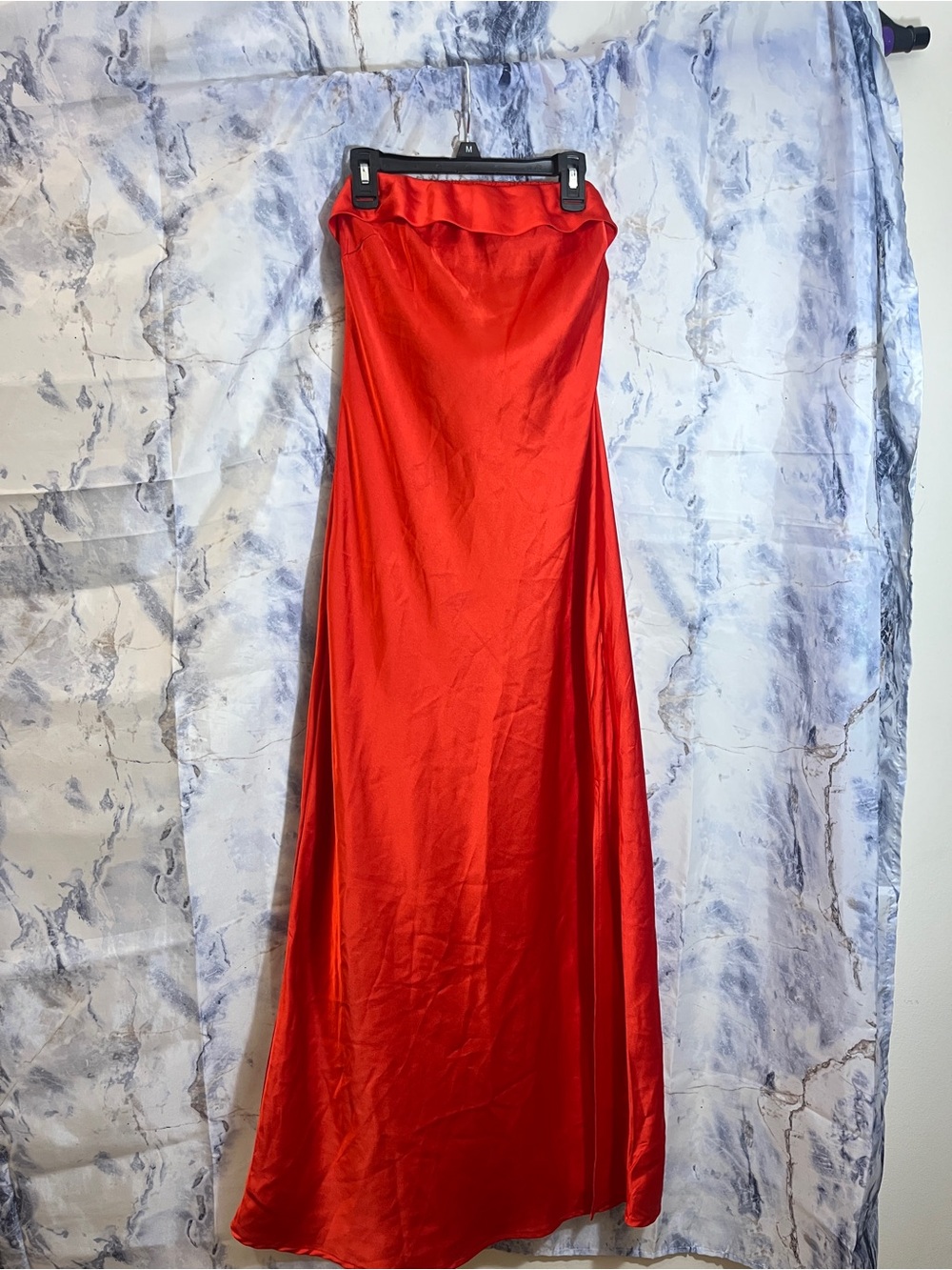 Red Satin dress